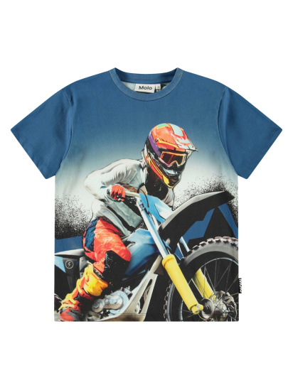 Футболка Molo Riley Big MC Blue модель 1S25A217.3928 - фото