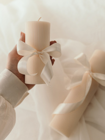 Набір свічок "Фігурні" з натурального оливкового воску Candle Design модель 200.0063 Фото