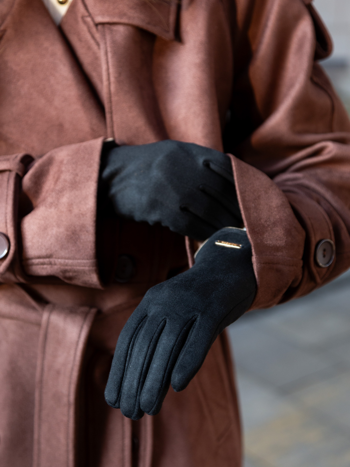 Перчатки Famo модель RUK-202317_02 Фото