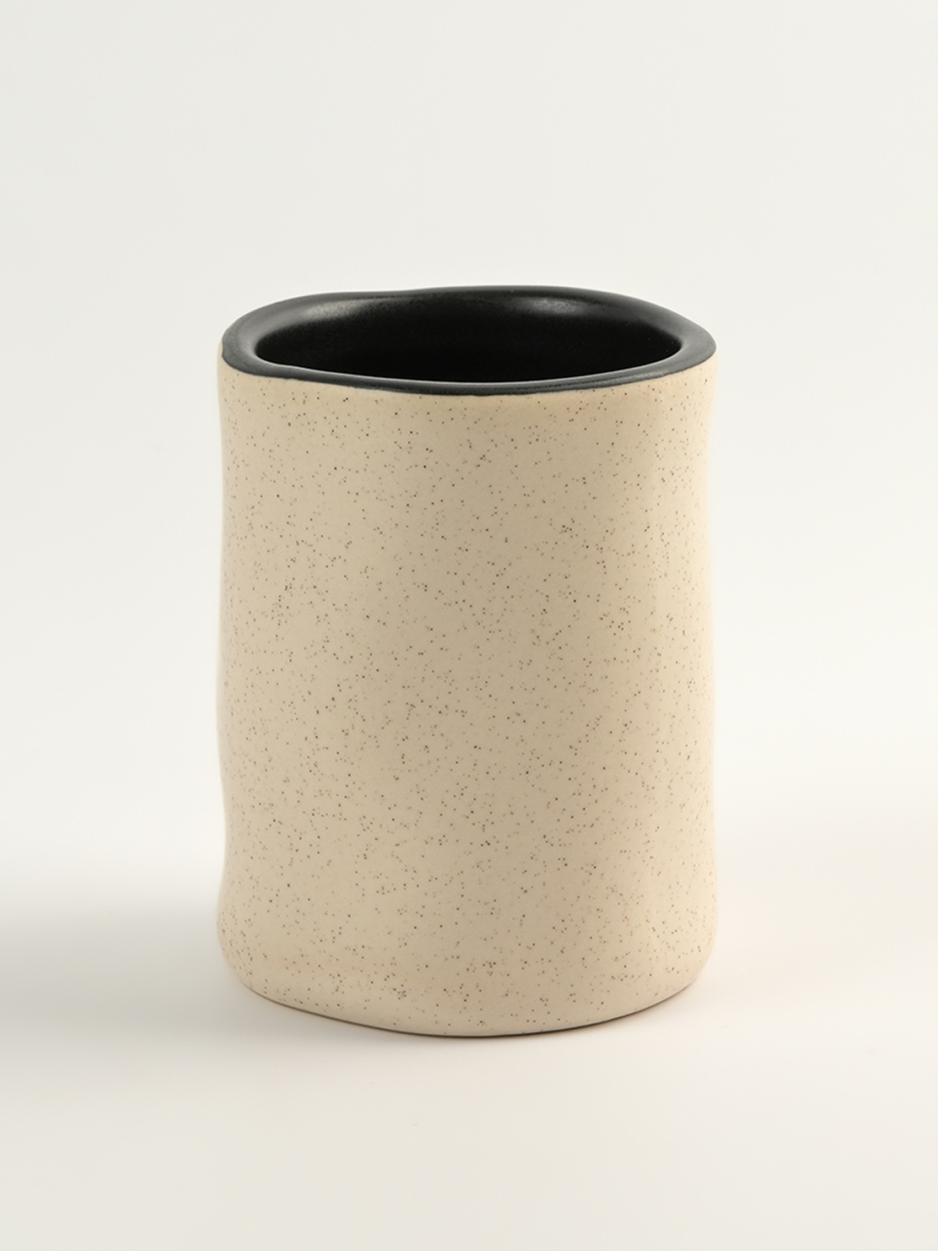 Підставка для зубних щіток "Porto" бежева/чорна MBM HOME модель BA-33 BEIGE/BLACK Фото