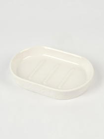 Мыльница "Singapore" белая MBM HOME модель BA-36 WHITE Мыльница "Singapore" белая MBM HOME модель BA-36 WHITE Фото