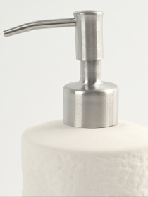 Диспенсер для жидкого мыла "Singapore" белый MBM MY HOME модель BA-38 WHITE Фото