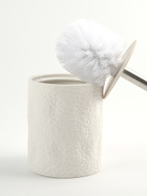 Йоржик для унітазу "Singapore" білий MBM MY HOME Модель BA-39 WHITE Фото