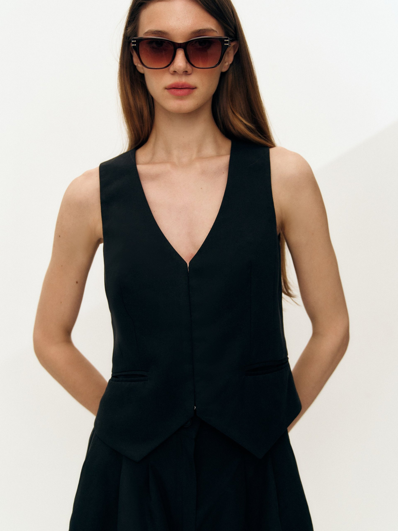 Жилет классический Gepur модель 48053 Фото