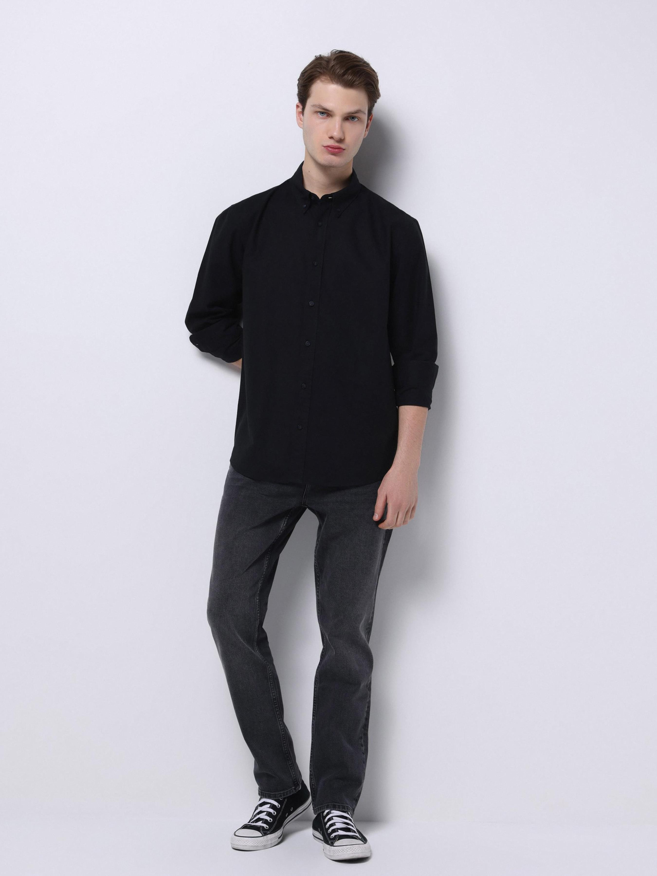 Сорочки Colin’s модель CL1074489_Q1.V1_BLK Фото