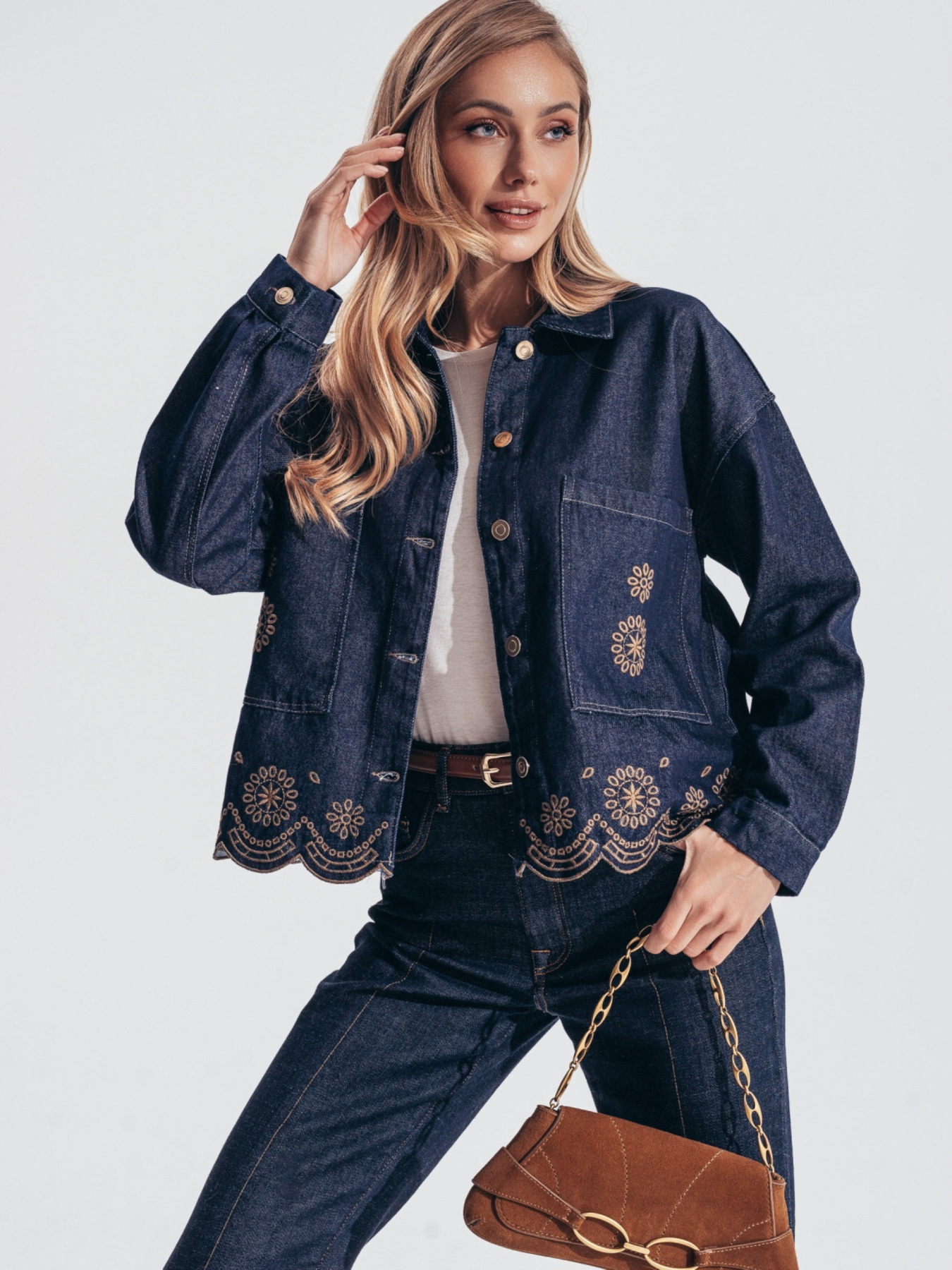 Джинсовая куртка Dressa модель 71791 Фото