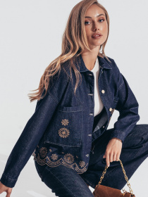 Джинсовая куртка Dressa модель 71791 Фото