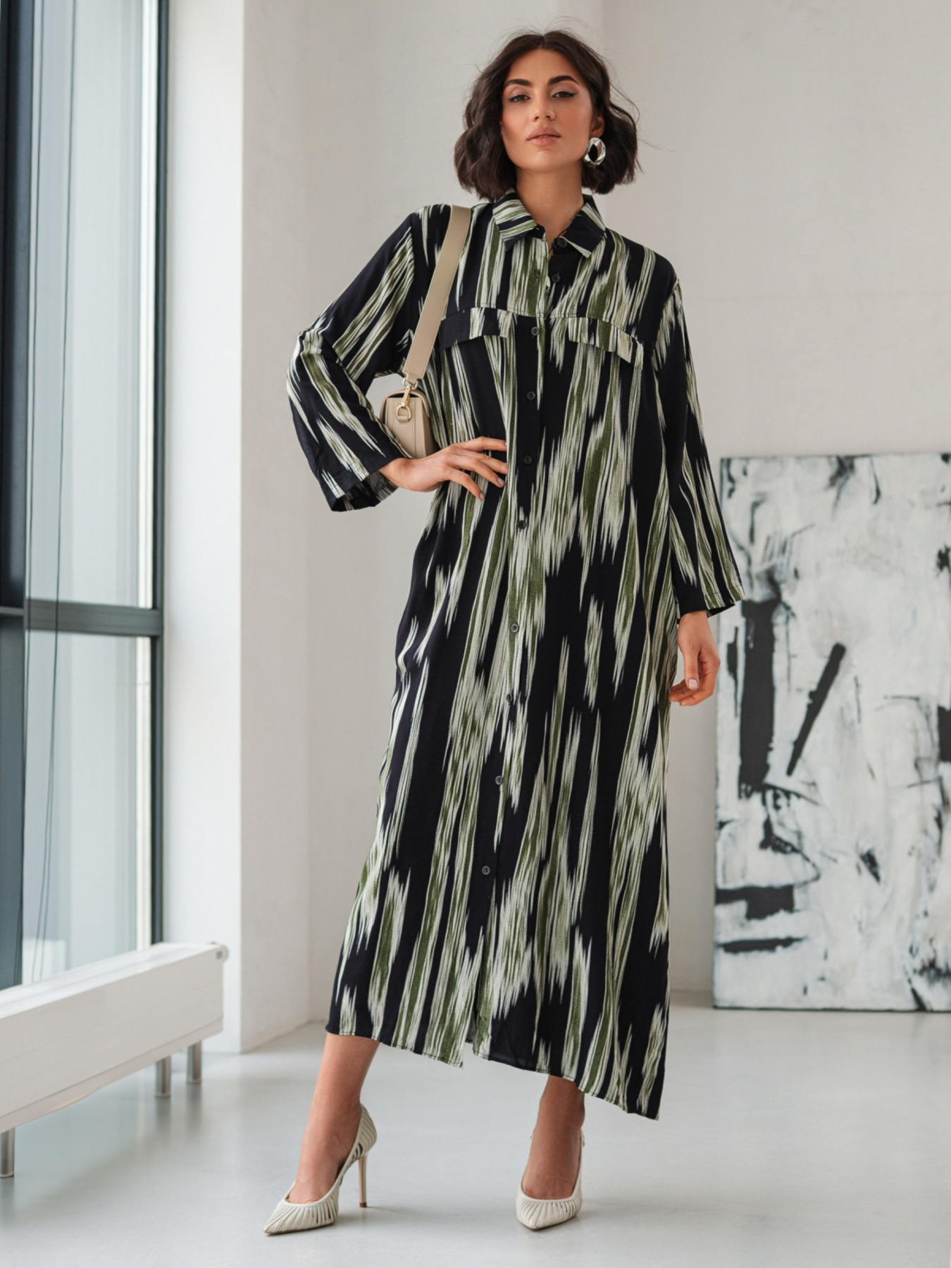 Платье макси Dressa модель 73561 Фото