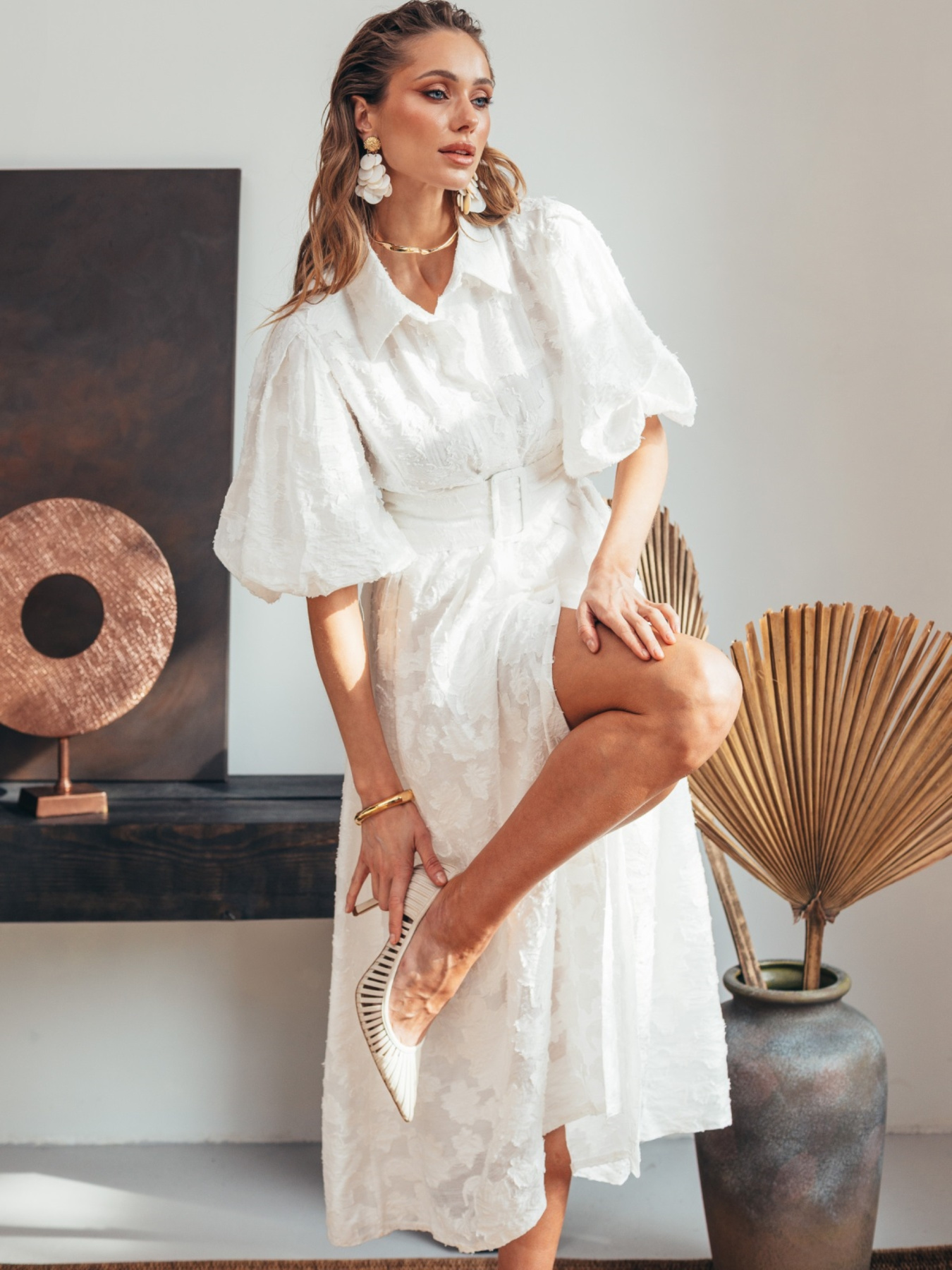 Платье миди Dressa модель 72919 Фото