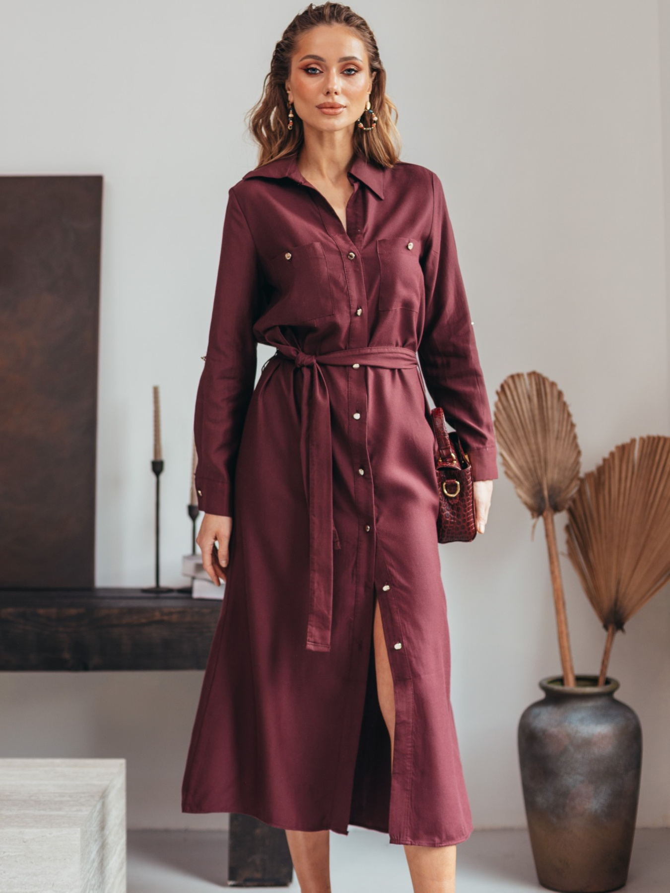 Платье миди Dressa модель 73857 Фото