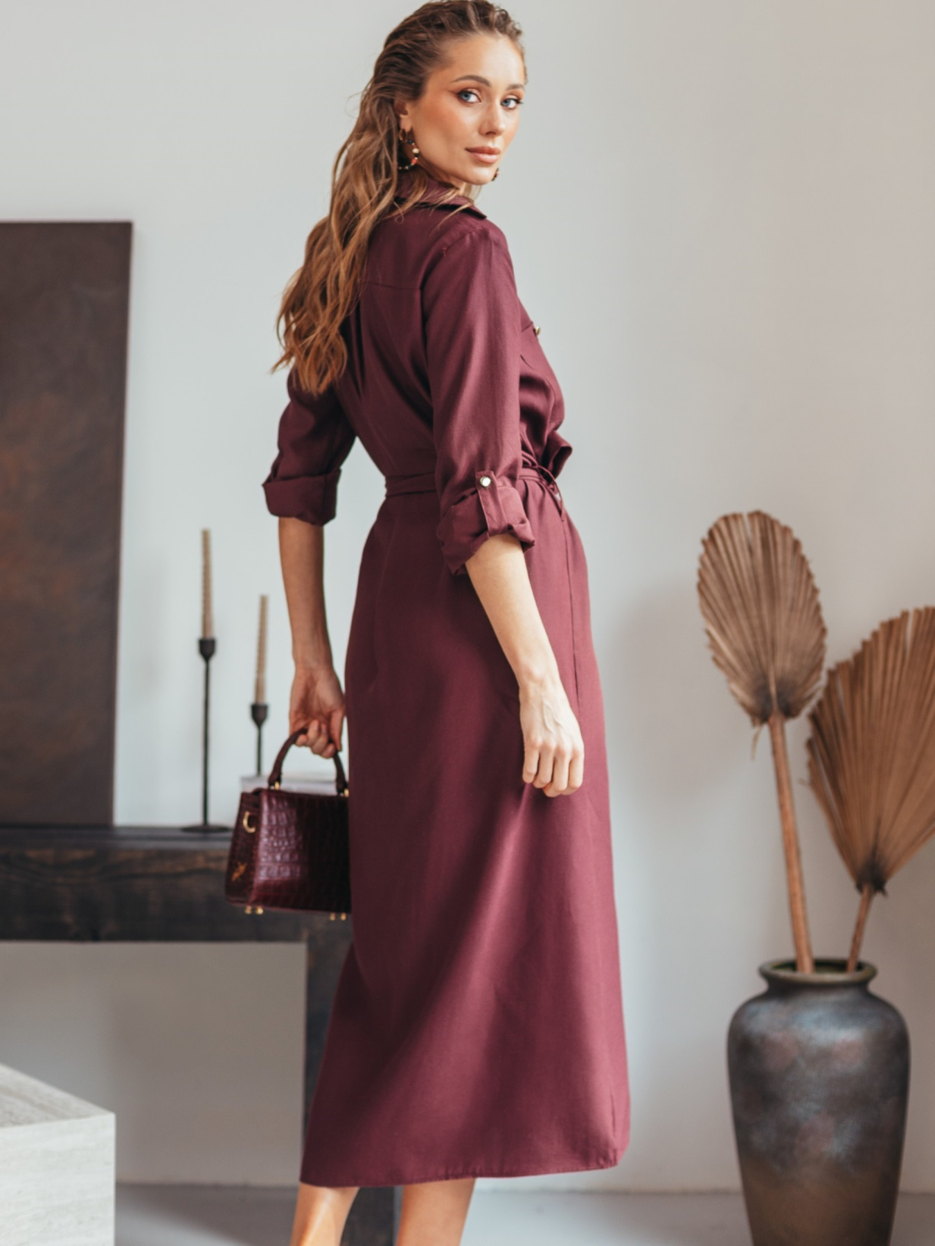 Платье миди Dressa модель 73857 Фото