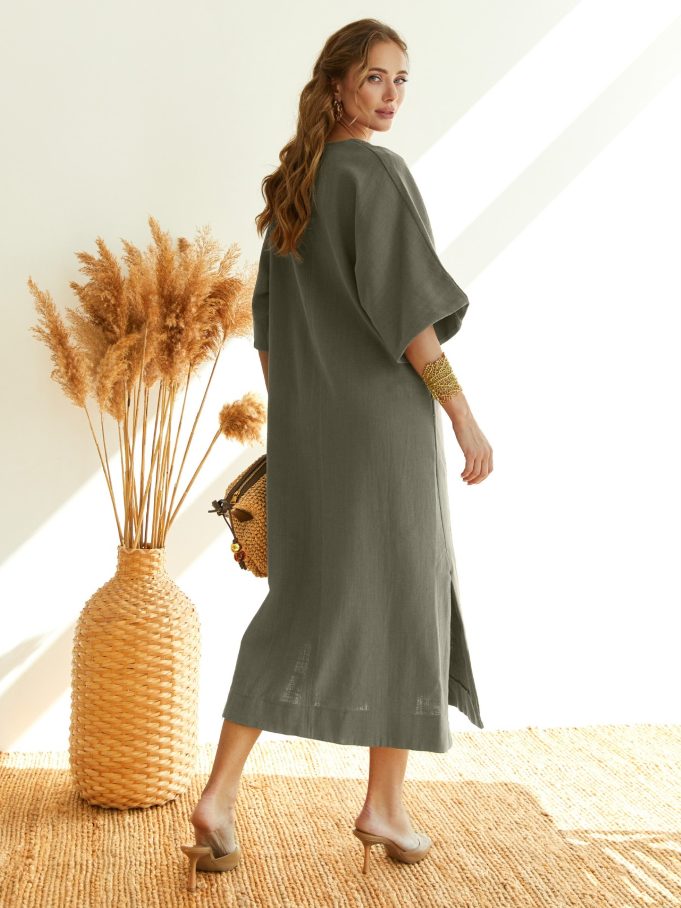 Платье миди Dressa модель 74399 Фото