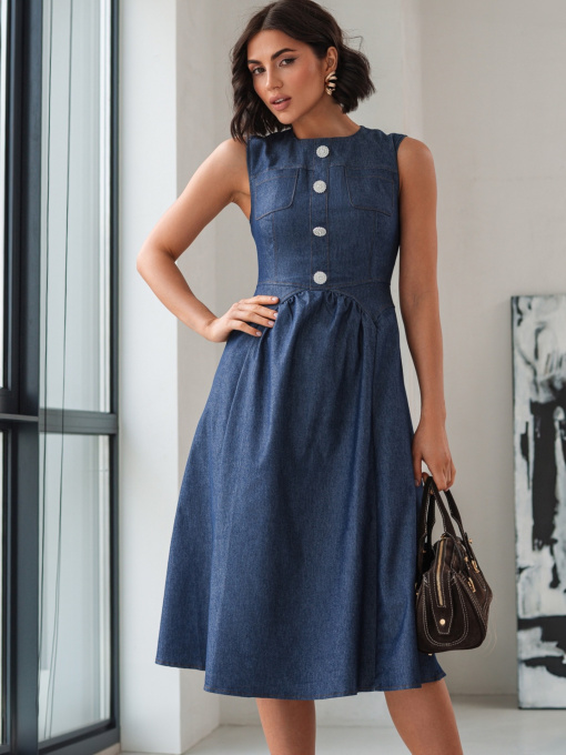 Платье миди Dressa модель 73710 Фото