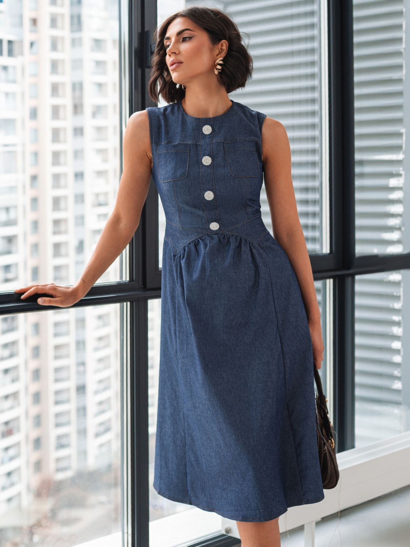 Сукня міді Dressa модель 73710 Фото