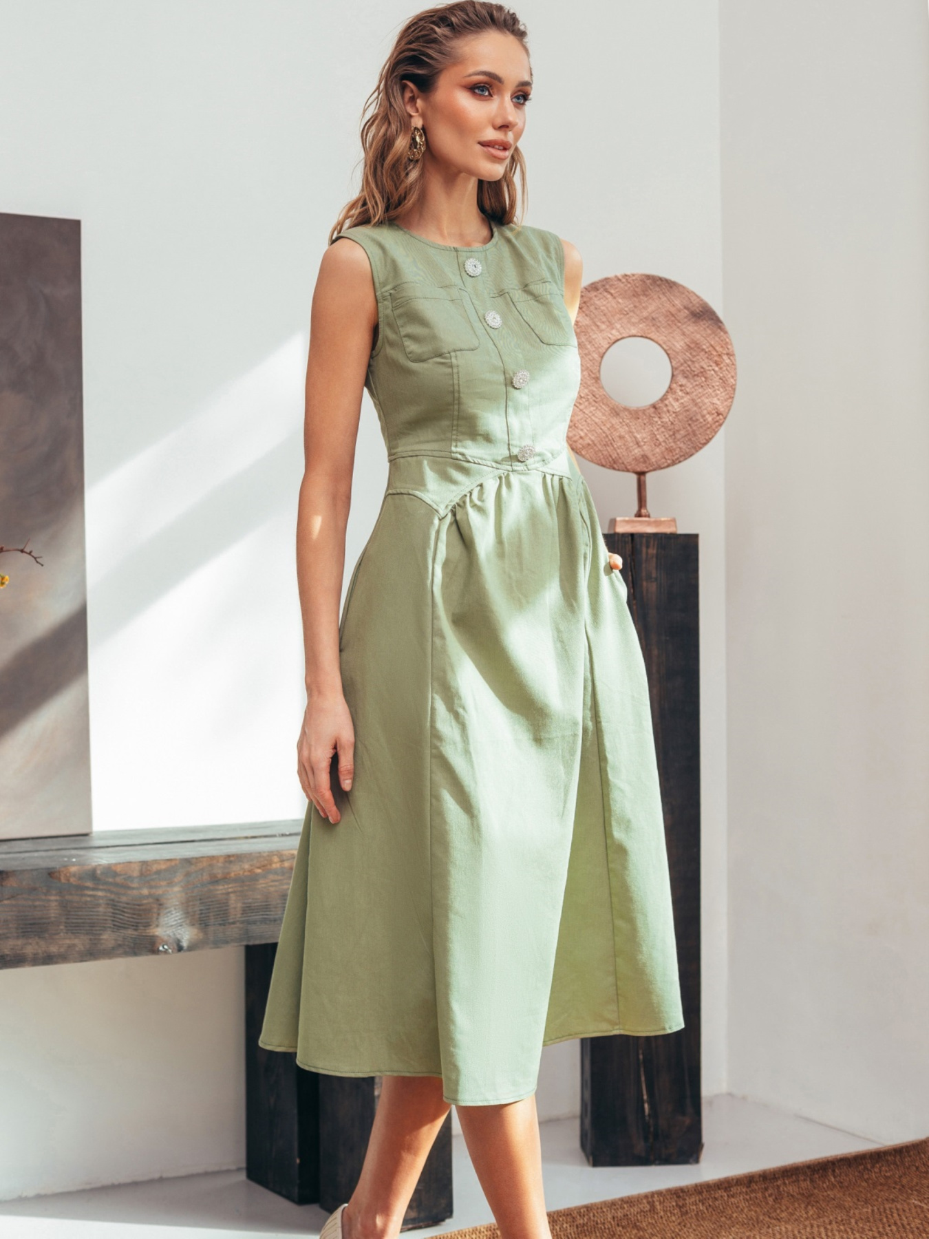 Платье миди Dressa модель 73712 Фото