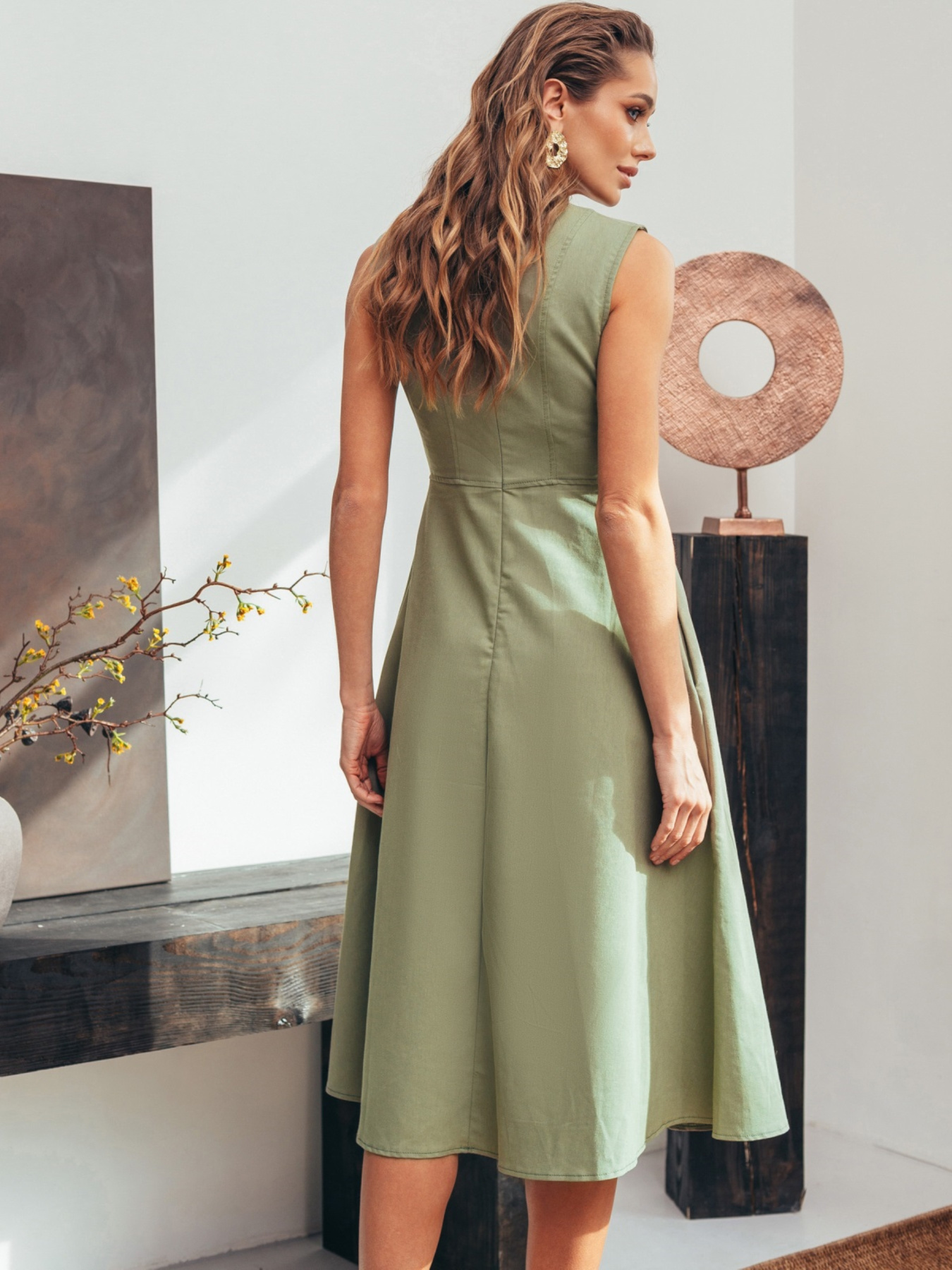 Платье миди Dressa модель 73712 Фото