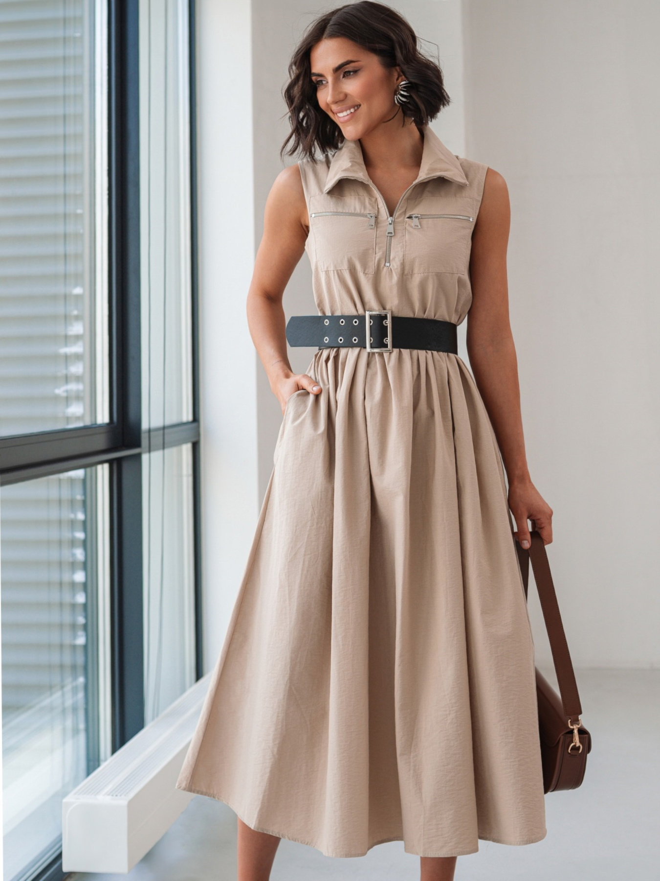 Платье миди Dressa модель 73716 Фото