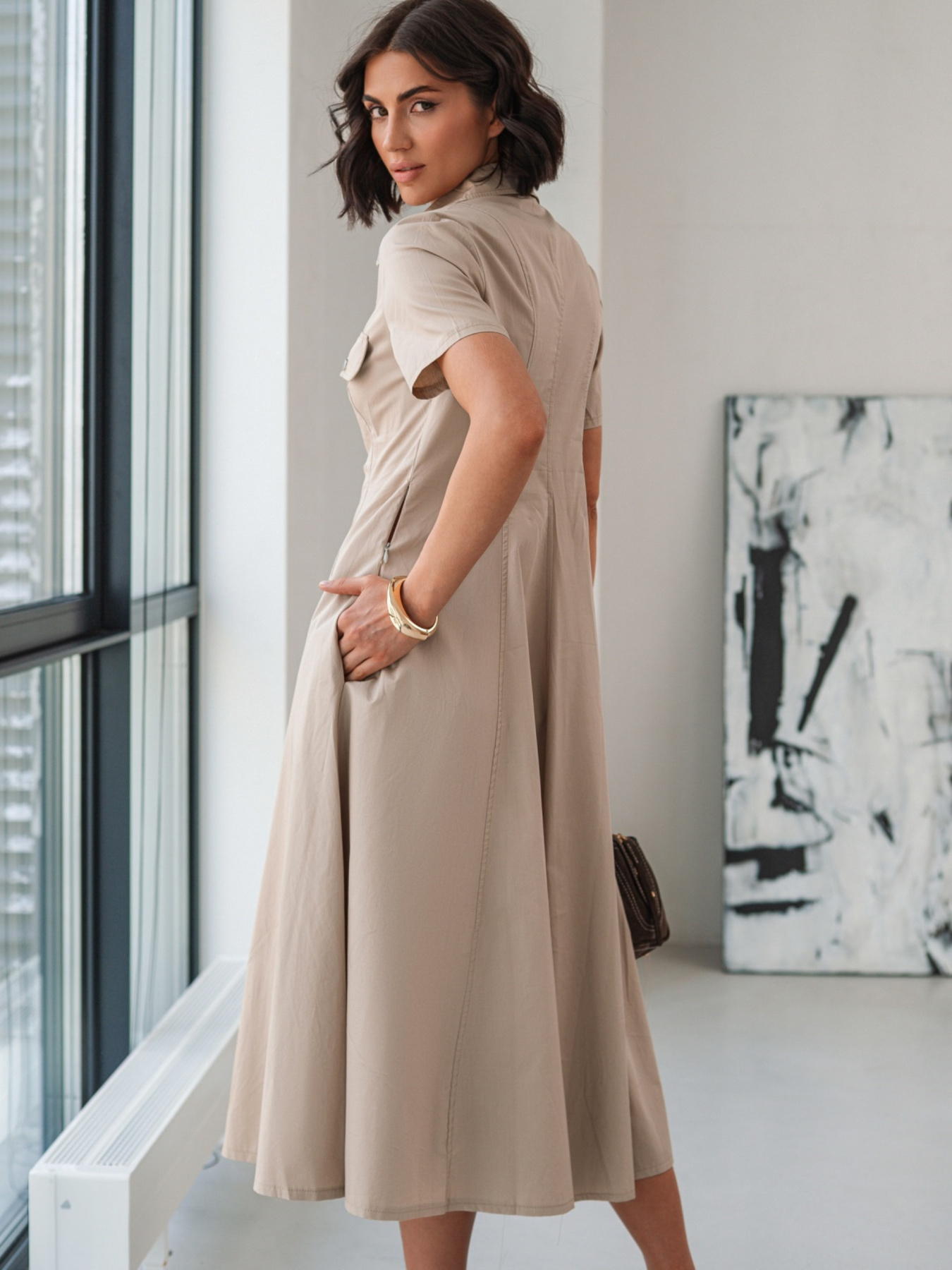 Платье миди Dressa модель 73738 Фото