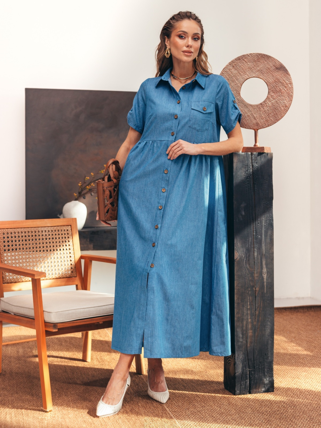 Платье макси Dressa модель 61972 Фото