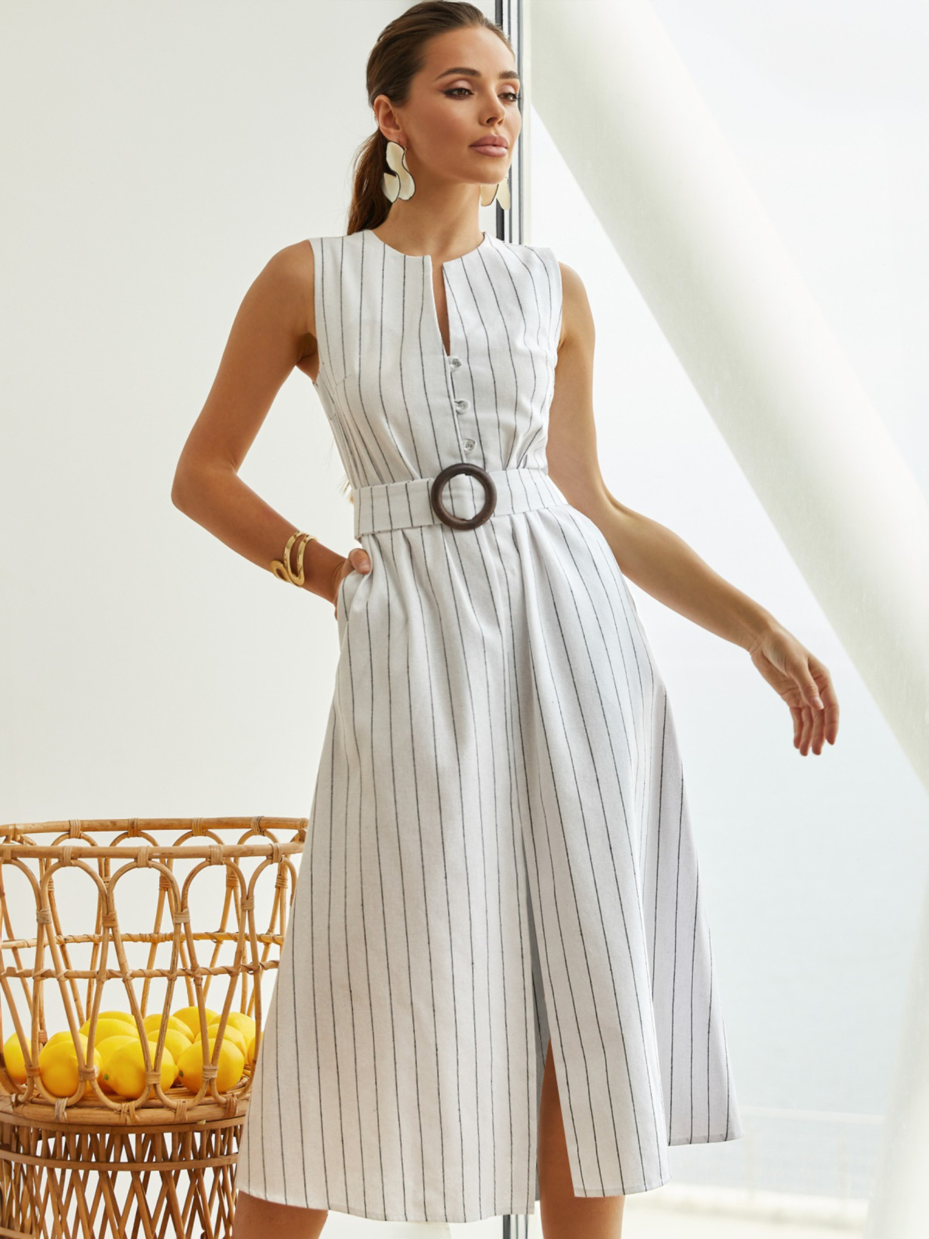 Платье миди Dressa модель 74496 Фото