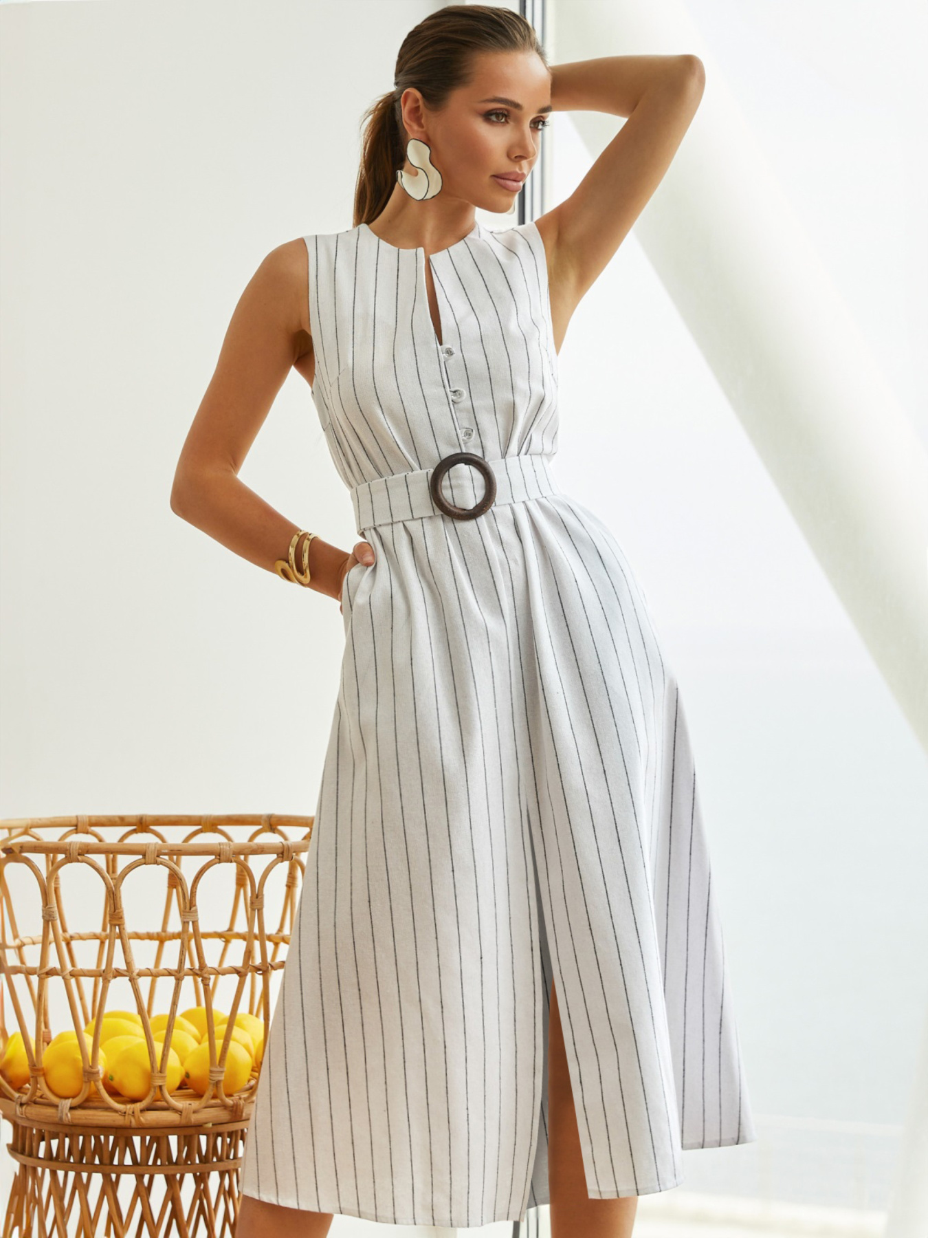 Платье миди Dressa модель 74496 Фото