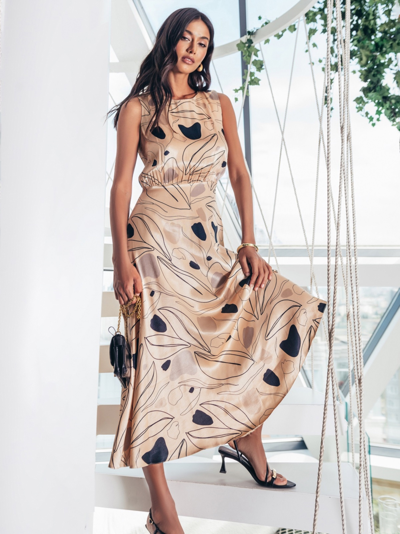 Платье миди Dressa модель 69140 Фото