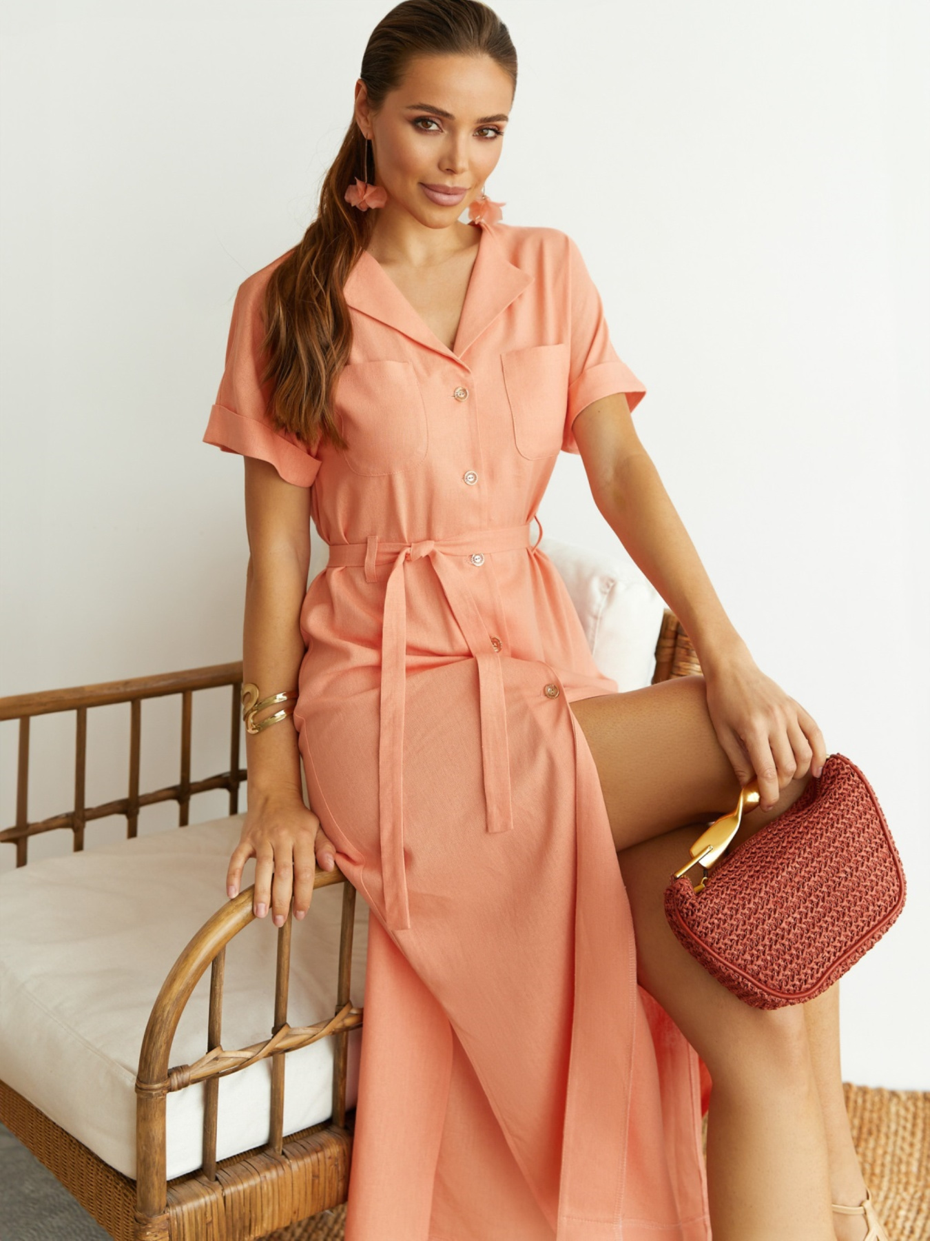 Платье миди Dressa модель 74302 Фото