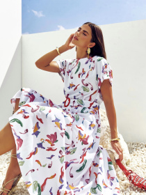 Платье миди Dressa модель 69960 Фото