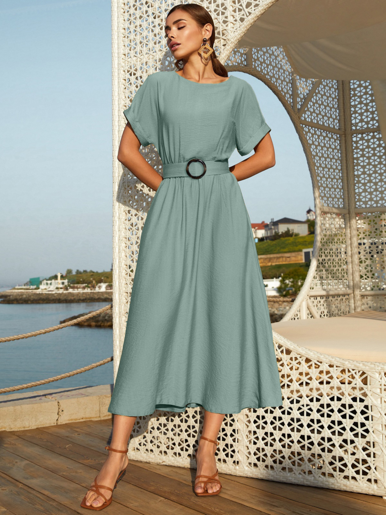 Сукня міді Dressa модель 74137 Фото