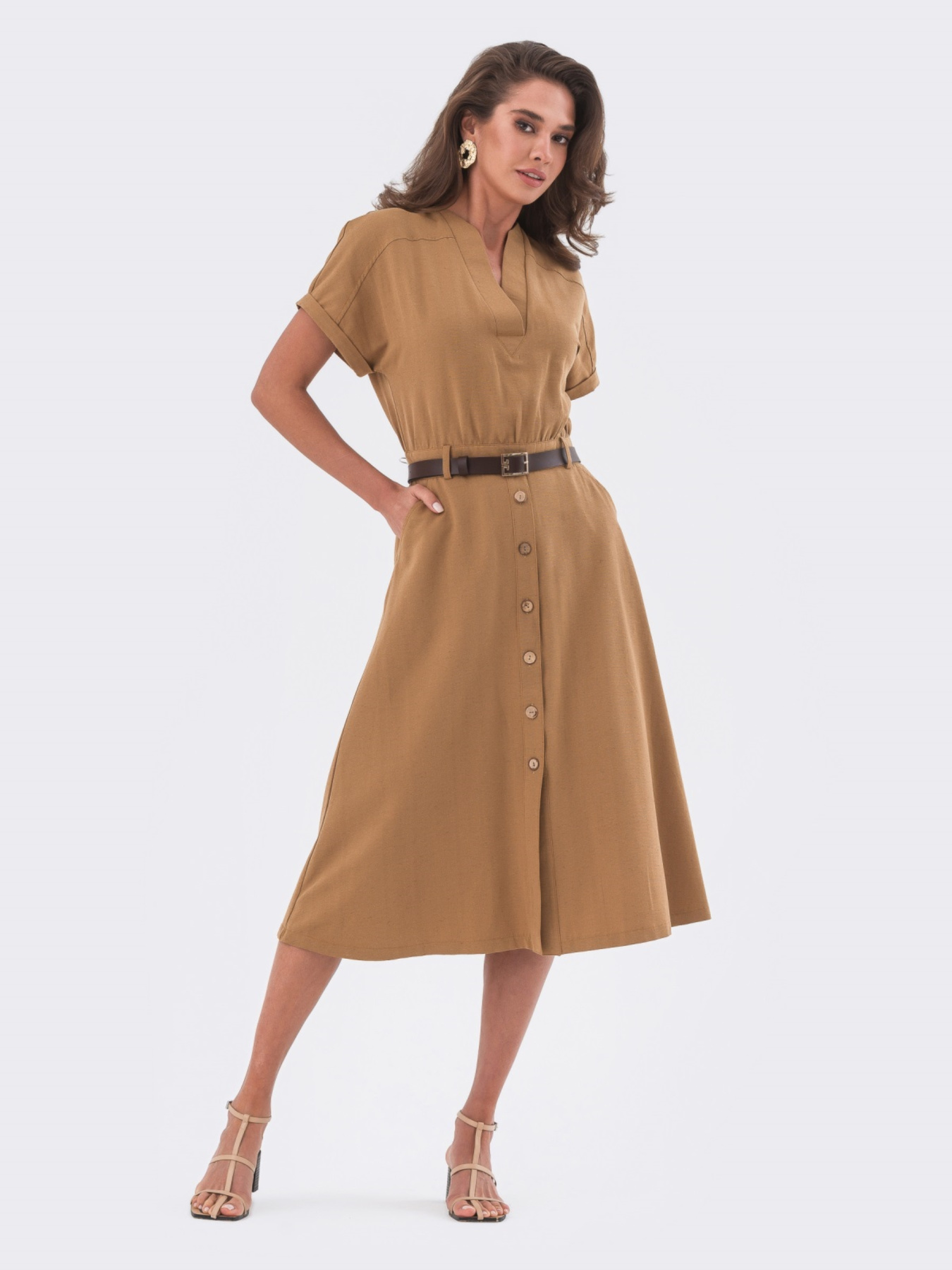 Платье миди Dressa модель 68679 Фото