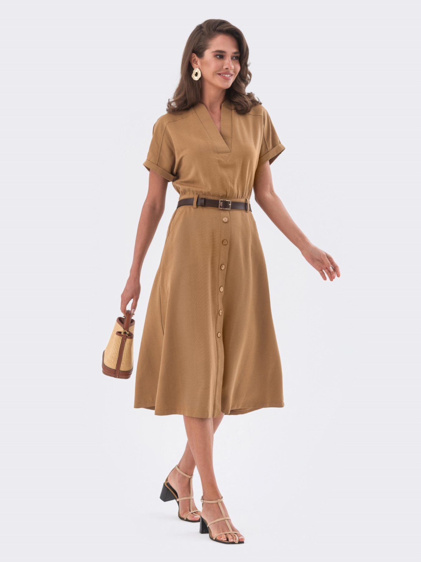 Платье миди Dressa модель 68679 Фото