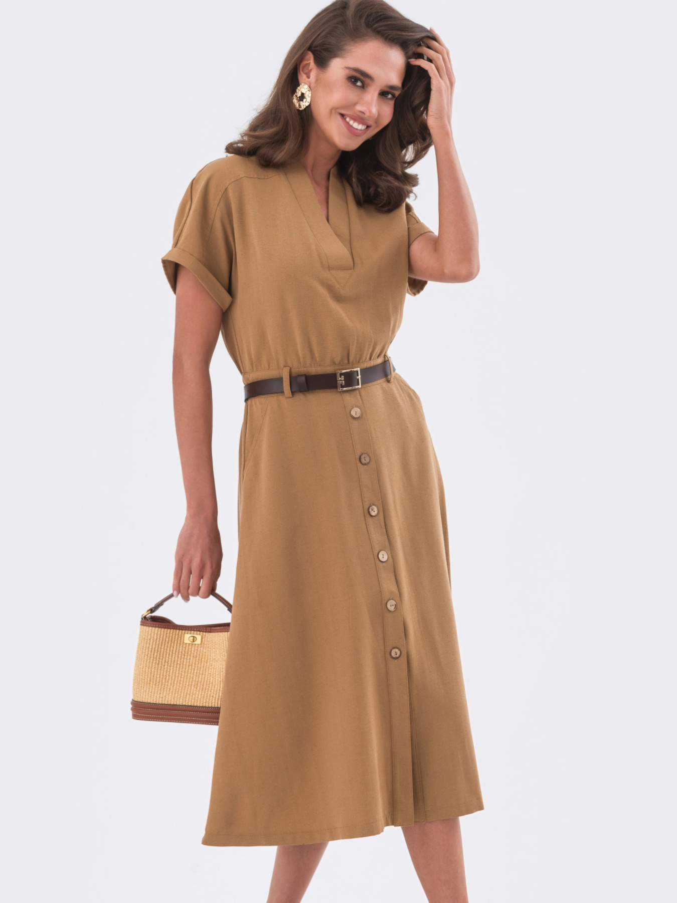 Платье миди Dressa модель 68679 Фото