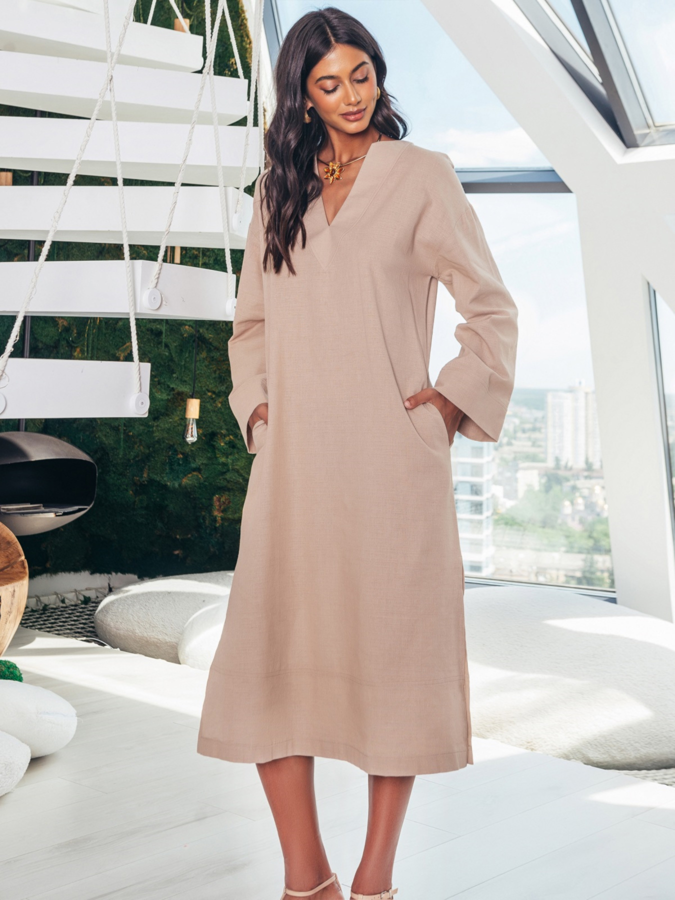 Сукня міді Dressa модель 69166 Фото