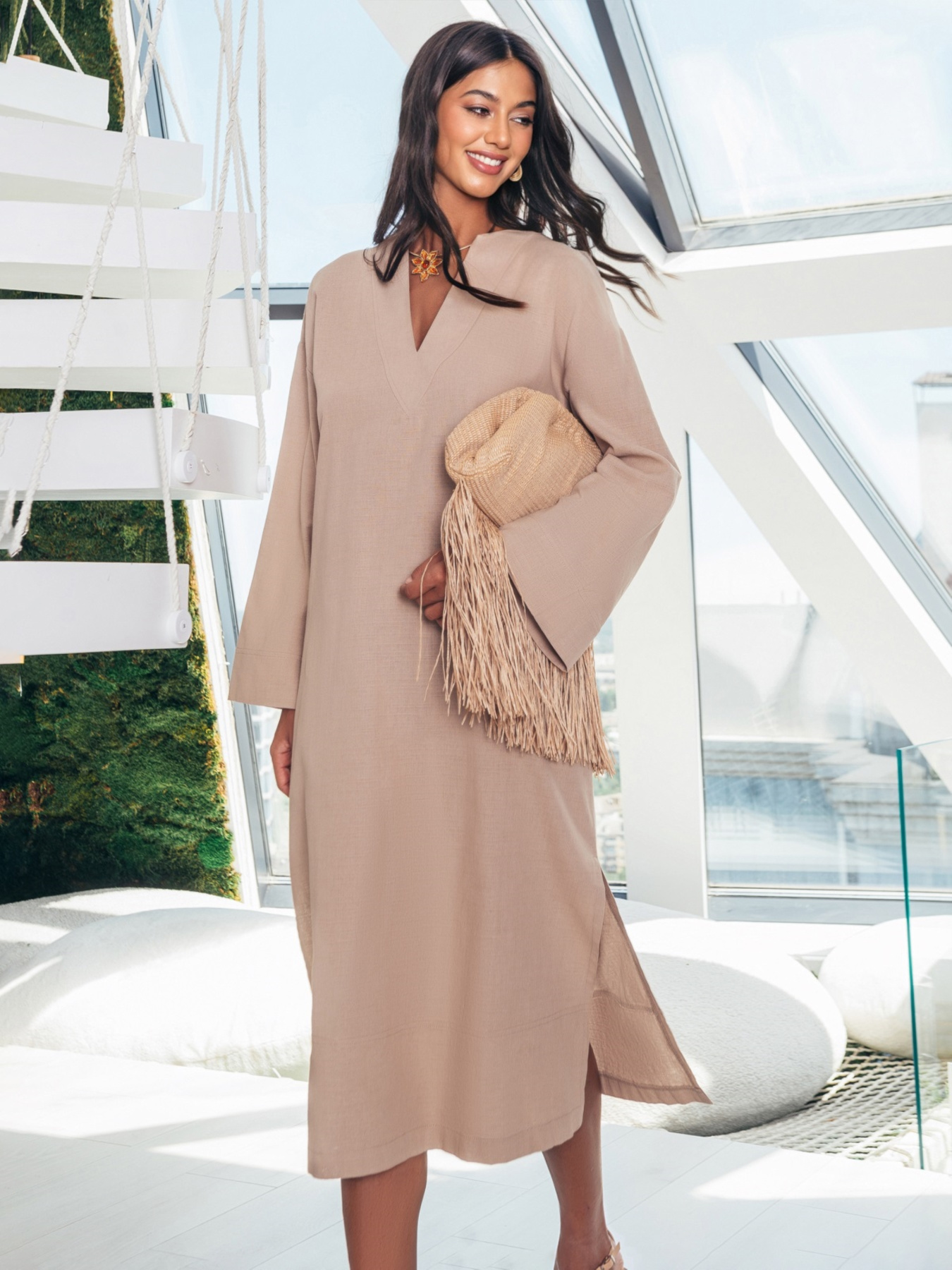 Платье миди Dressa модель 69166 Фото