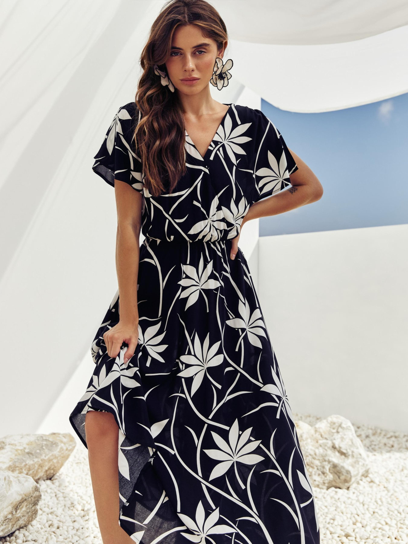 Платье миди Dressa модель 69883 Фото