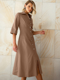 Платье миди Dressa модель 74086 Фото