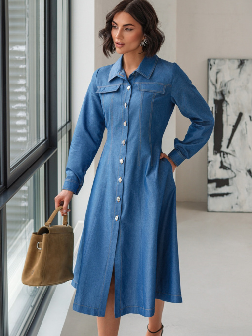 Платье миди Dressa модель 73773 Фото