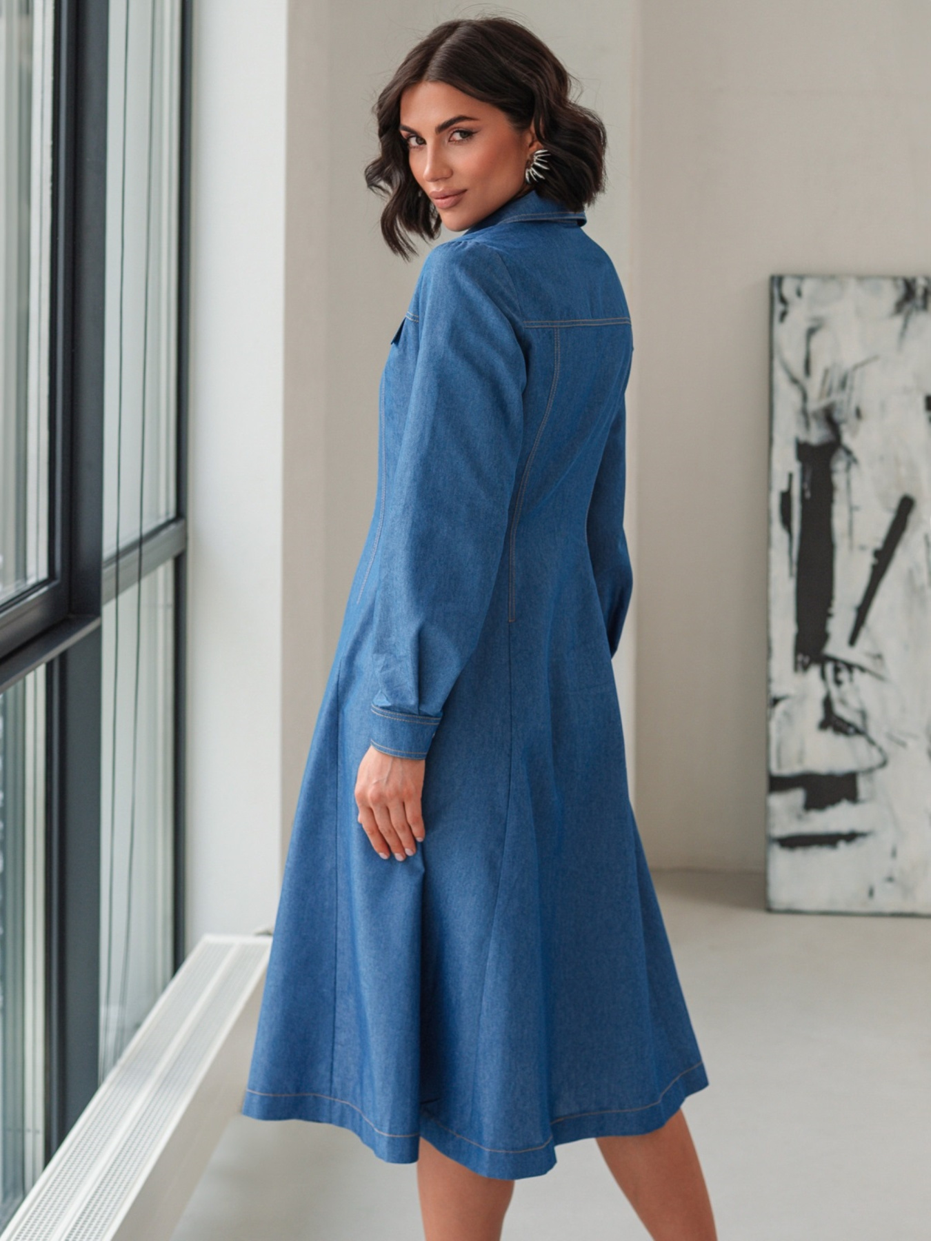 Сукня міді Dressa модель 73773 Фото