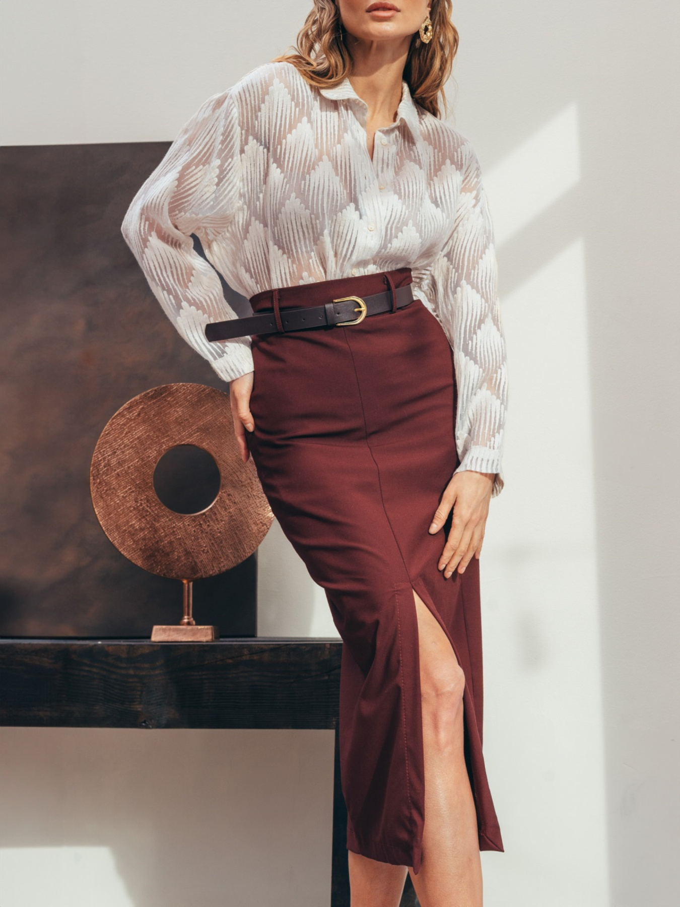 Юбка миди Dressa модель 73865 Фото