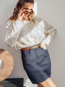 Джинсовая юбка Dressa модель 73871 Джинсовая юбка Dressa модель 73871 Фото