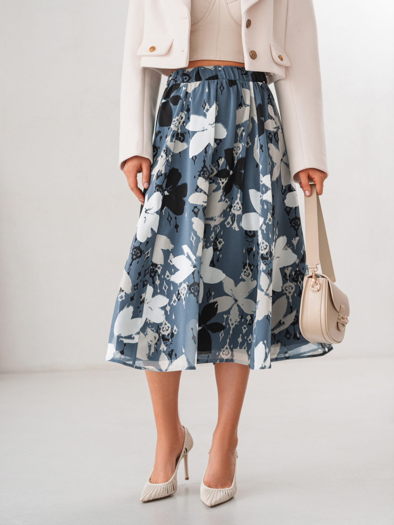 Спідниця міді Dressa модель 73448 Фото