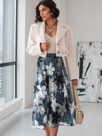 Спідниця міді Dressa модель 73448 Спідниця міді Dressa модель 73448 Фото