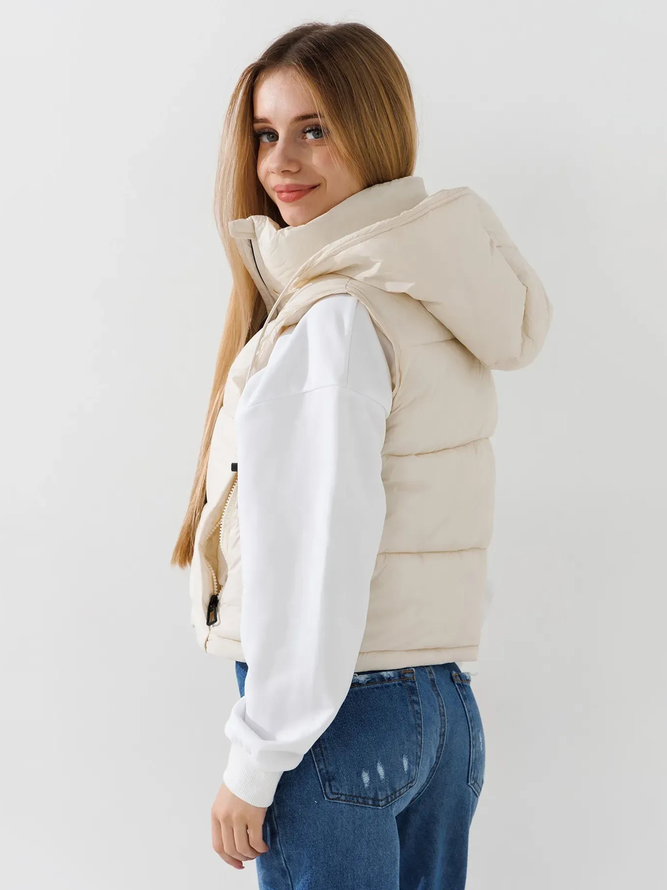 Утепленный жилет Dinomin модель 2000990889980 Фото