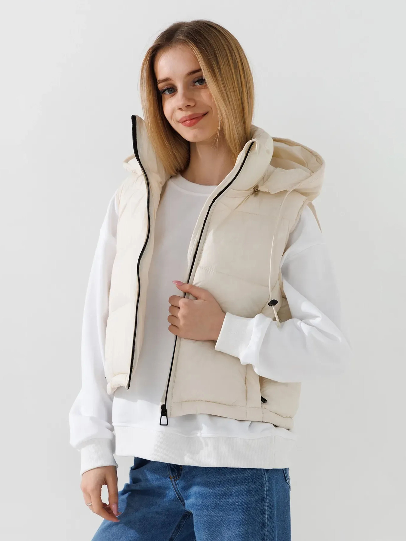 Утепленный жилет Dinomin модель 2000990889980 Фото