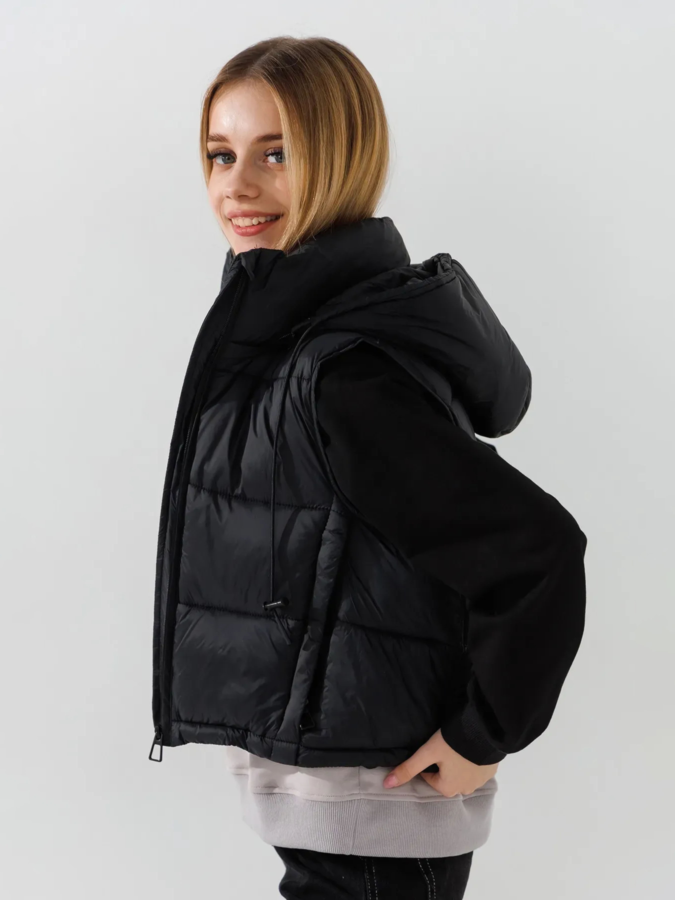 Утеплений жилет Dinomin модель 2000990890054 Фото