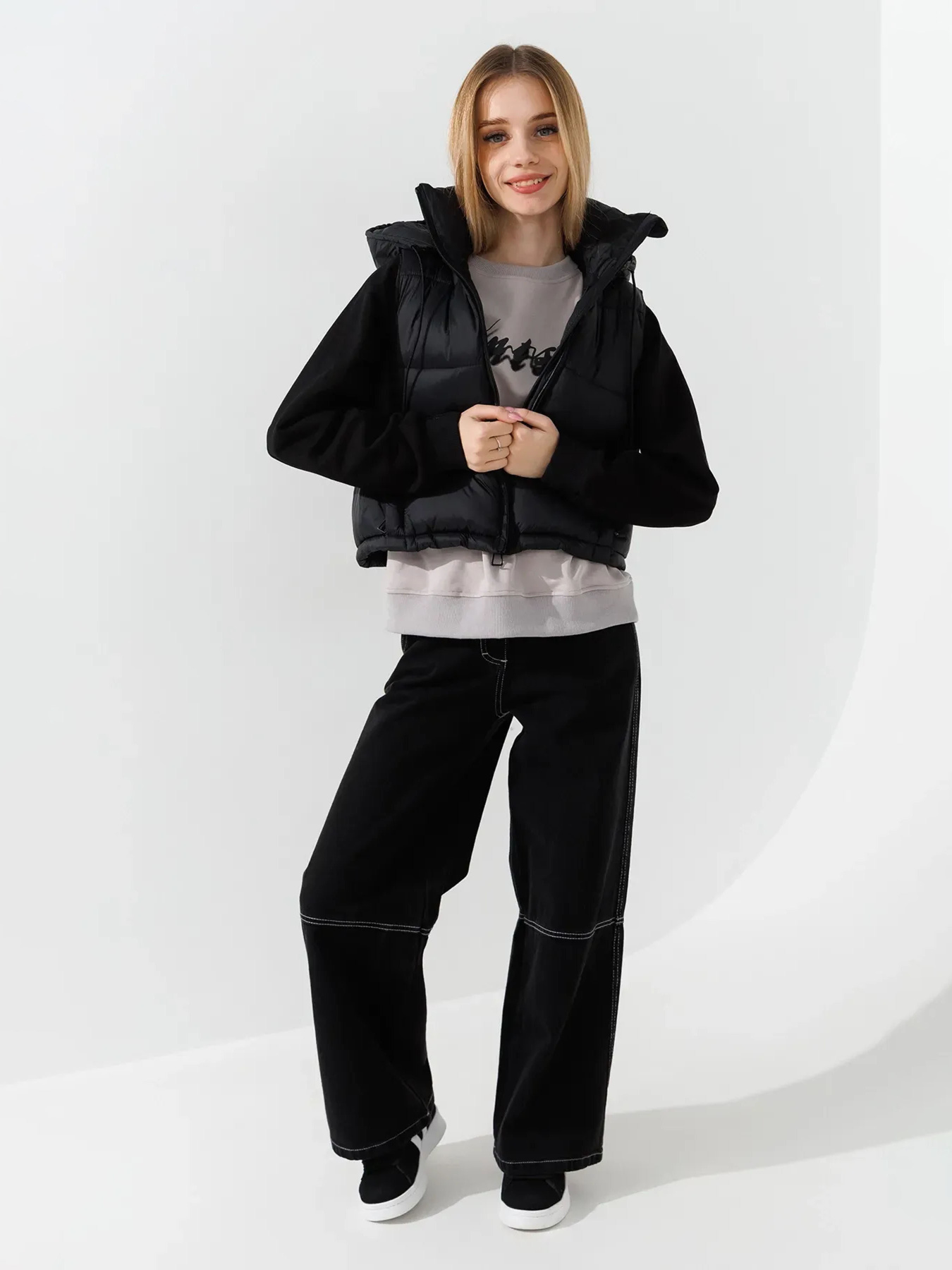 Утеплений жилет Dinomin модель 2000990890054 Фото