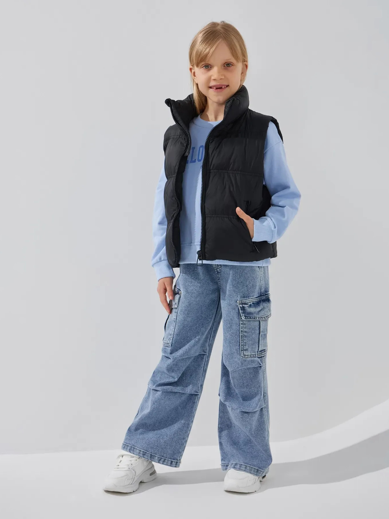 Жилет з утеплювачем Dinomin модель 2000990890139 Фото