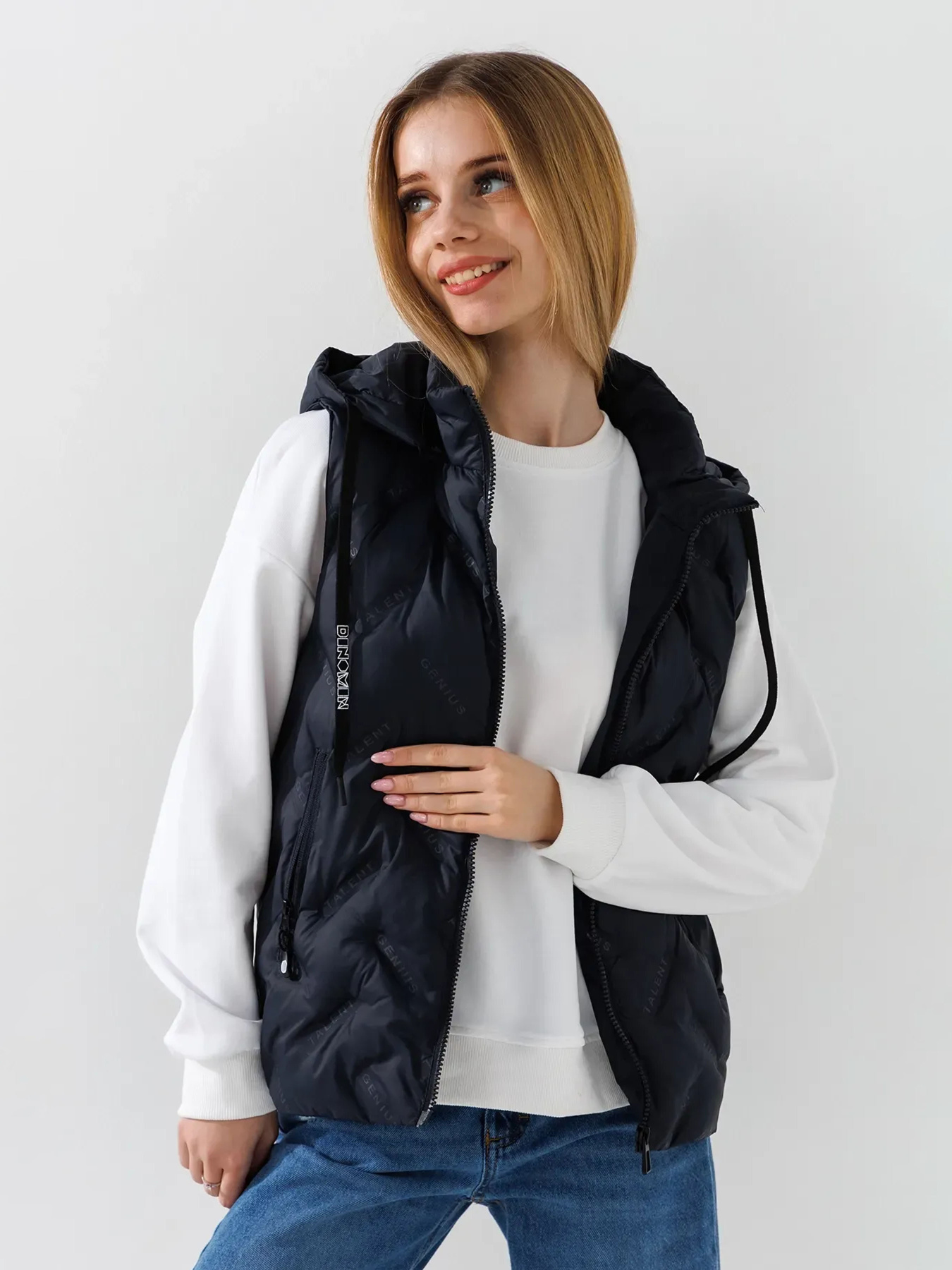 Жилет з утеплювачем Dinomin модель 2000990869241 Фото