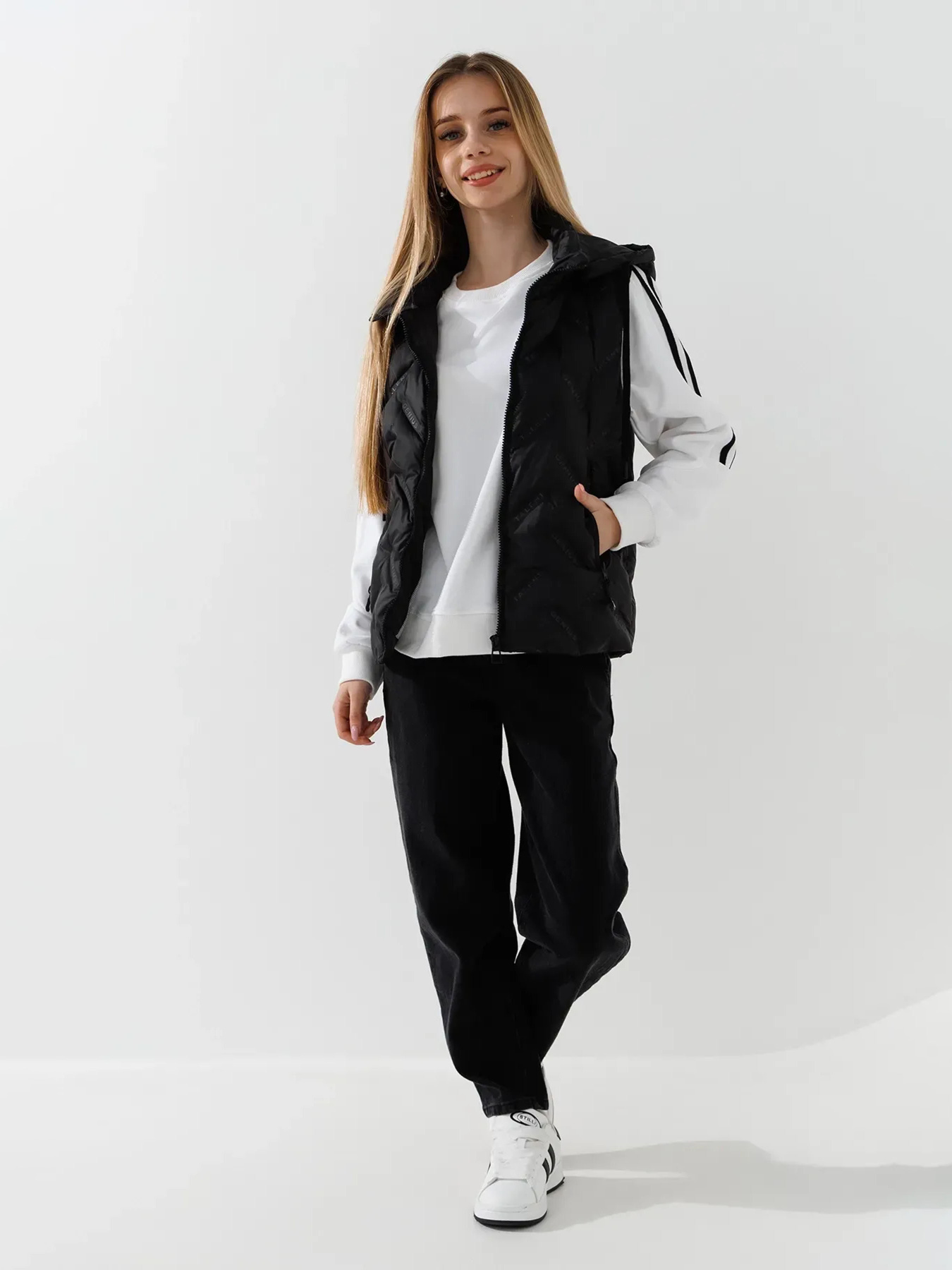 Утеплений жилет Dinomin модель 2000990869166 Фото