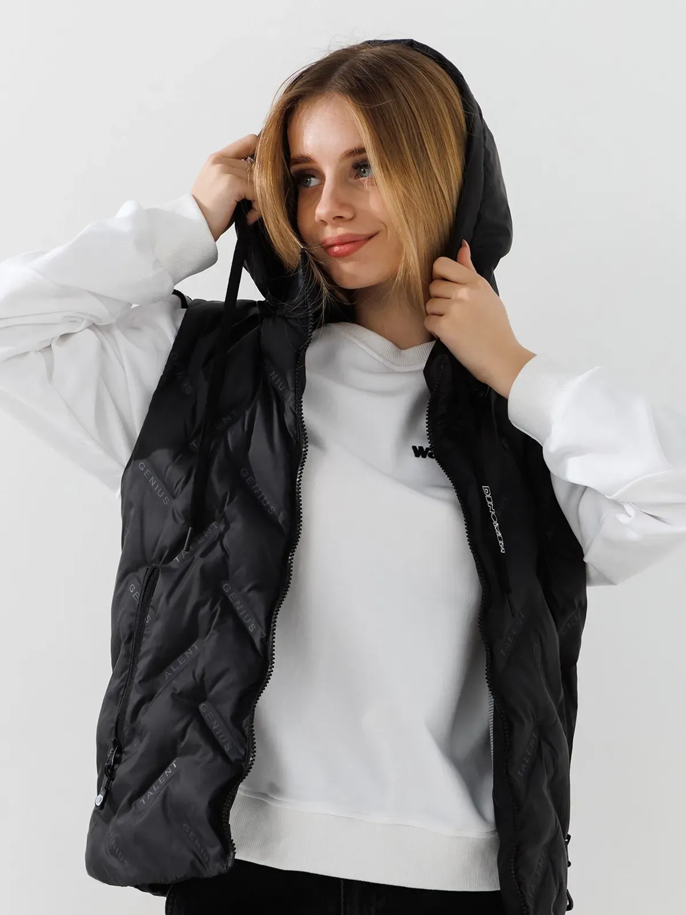 Утеплений жилет Dinomin модель 2000990869166 Фото